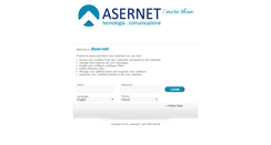 Desktop Screenshot of posta.asernet.it